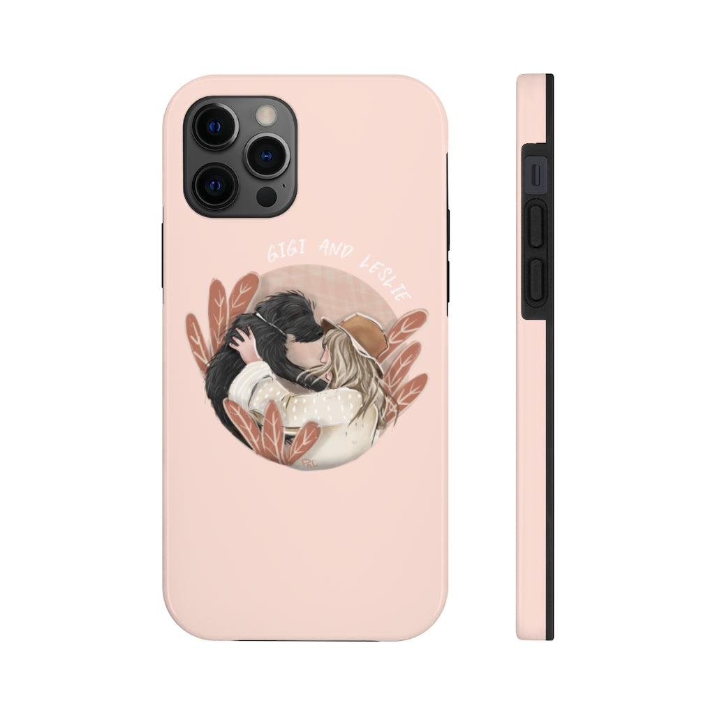 Custom Artistic Half-body Pet Tough Phone Case
