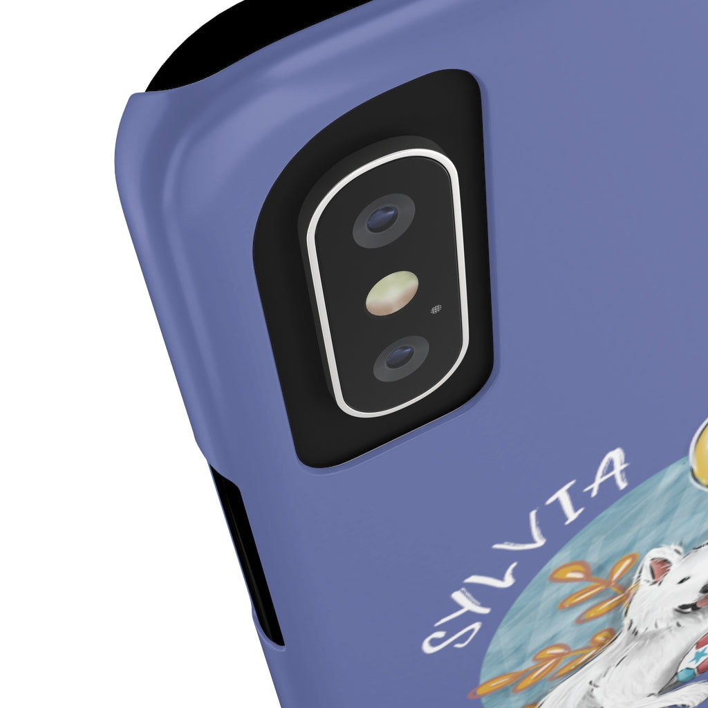 Custom Artistic Half-body Style Slim Pet Phone Case