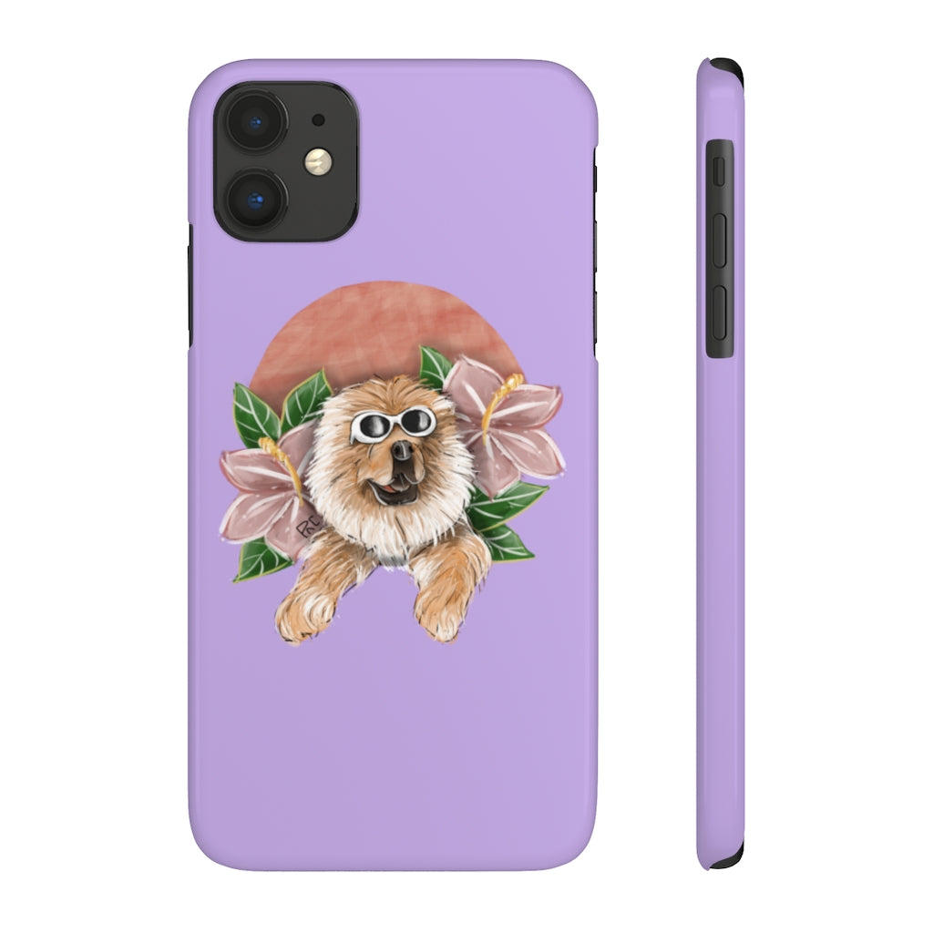Custom Artistic Half-body Style Slim Pet Phone Case