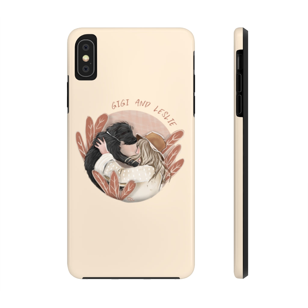 Custom Artistic Half-body Pet Tough Phone Case