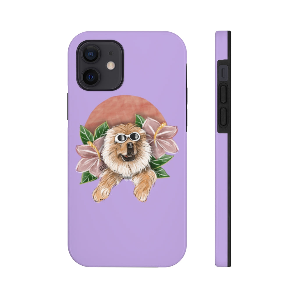 Custom Artistic Half-body Pet Tough Phone Case