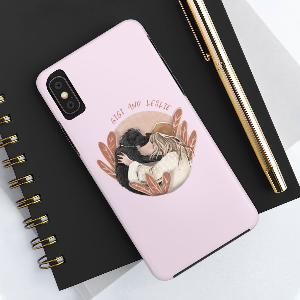 Custom Artistic Half-body Pet Tough Phone Case