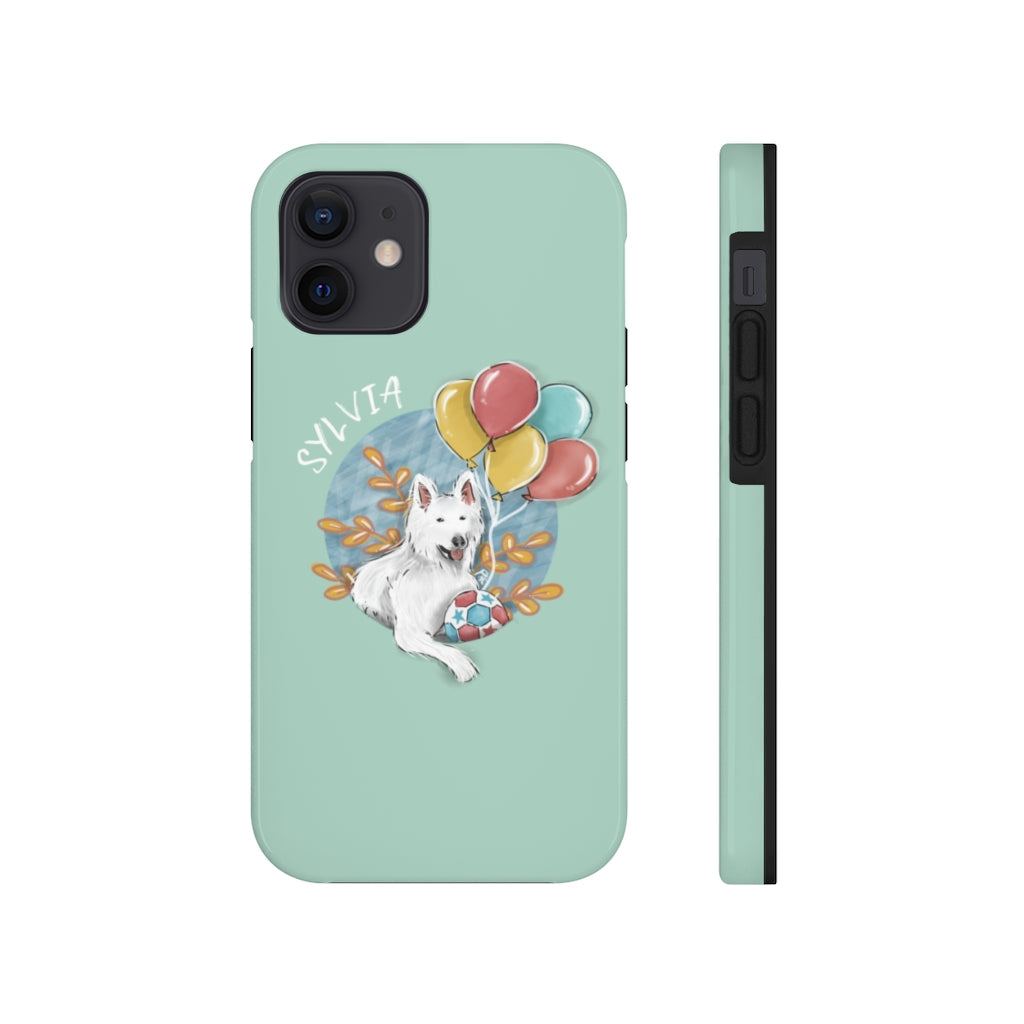 Custom Artistic Half-body Pet Tough Phone Case