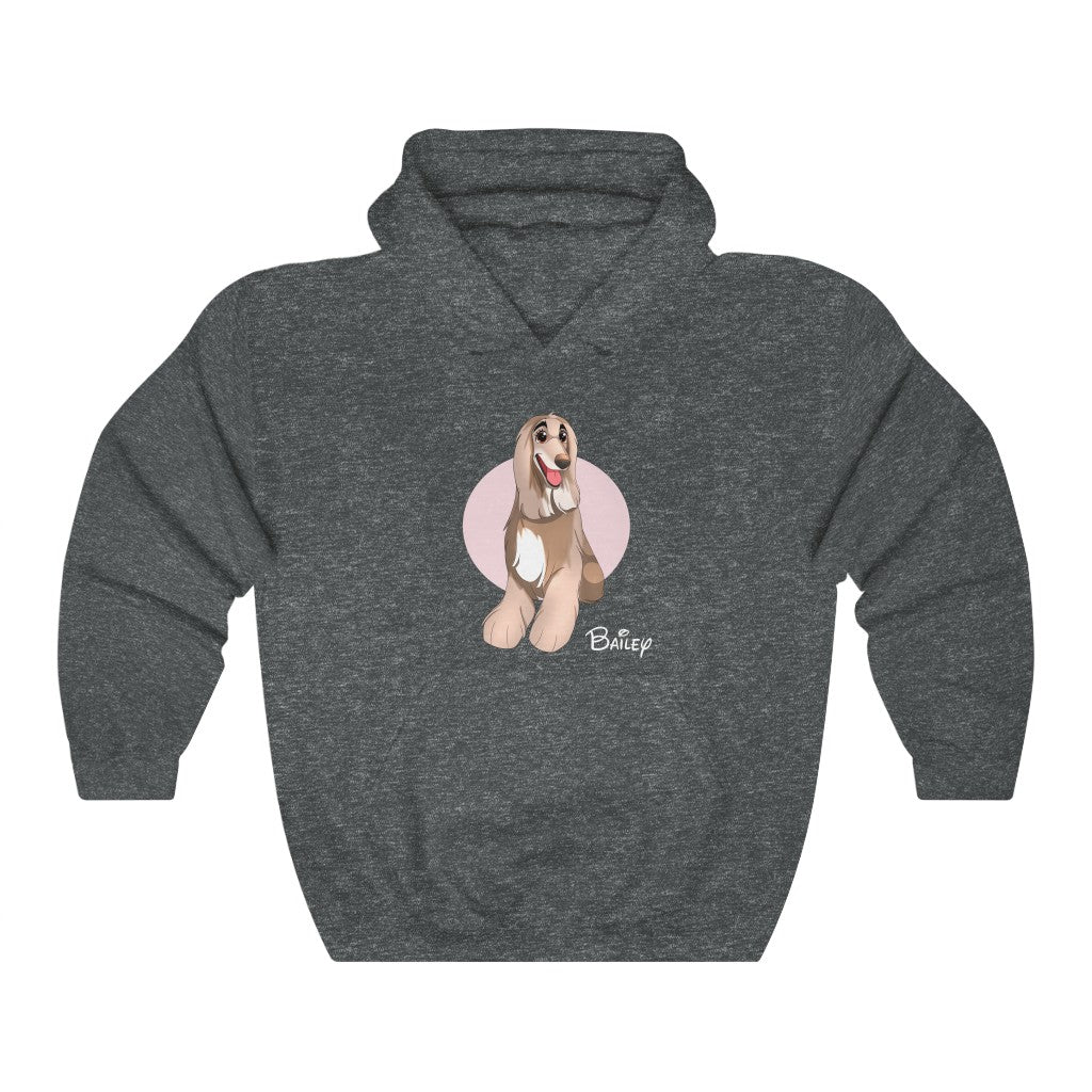 Unisex Hand-drawn Disney Style Pet Illustration Hoodie
