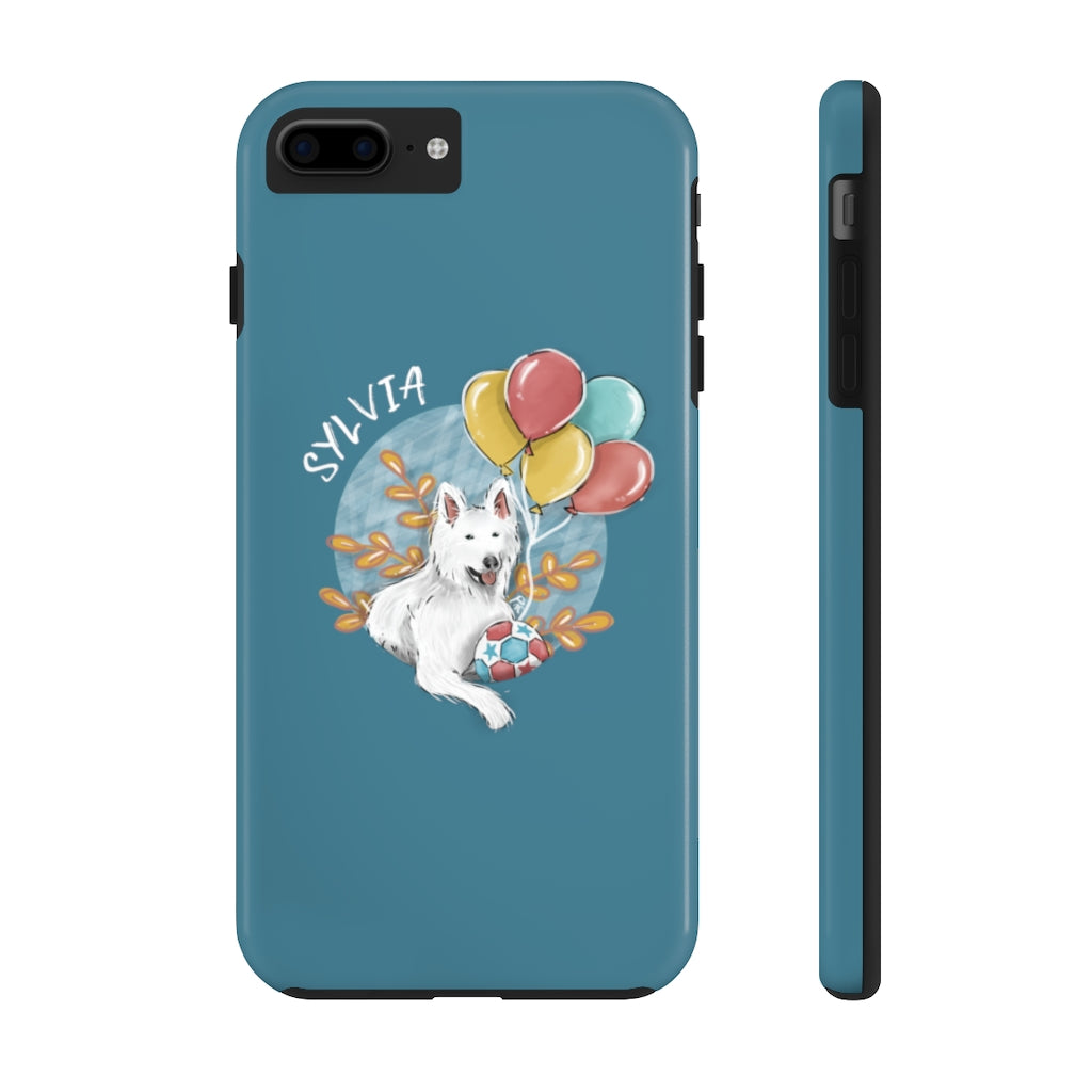 Custom Artistic Half-body Pet Tough Phone Case
