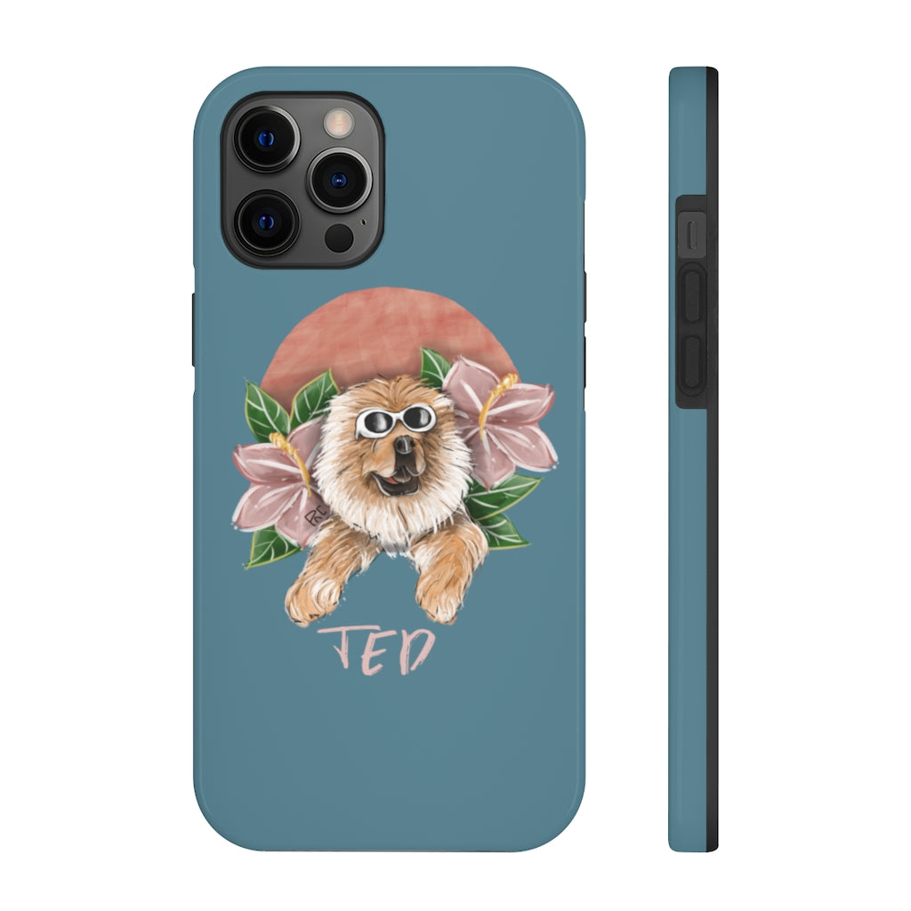 Custom Artistic Half-body Pet Tough Phone Case