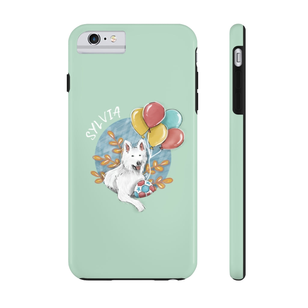 Custom Artistic Half-body Pet Tough Phone Case