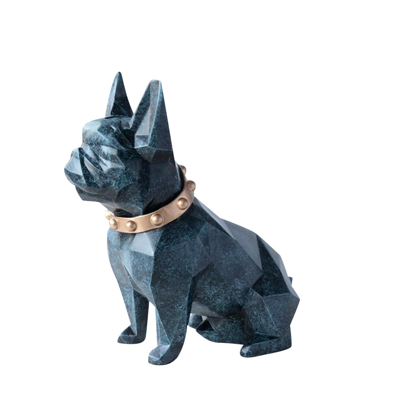 Geometric Frenchie Money Box