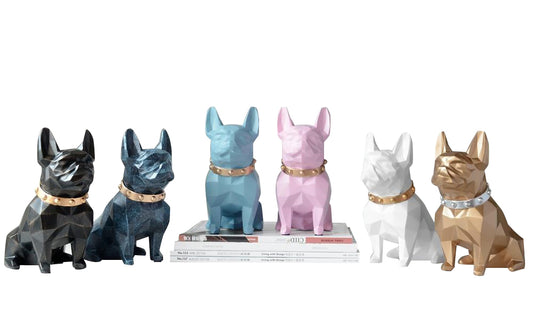 Geometric Frenchie Money Box