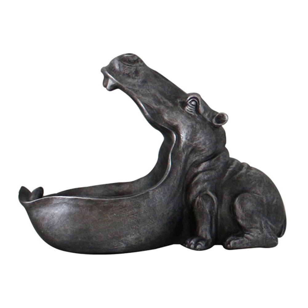 Mouth-Wide-Open Hippopotamus Storage