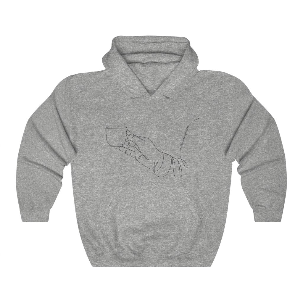 Unisex A Day Without Coffee Is Like ... A Day Without Puppies Double-sided Hoodie