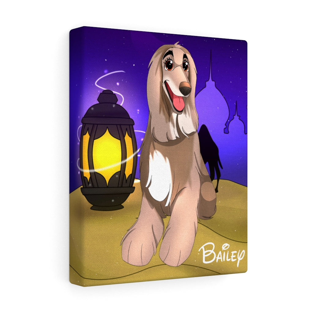 Hand-drawn Disney Style Pet Canvas (10 sizes)
