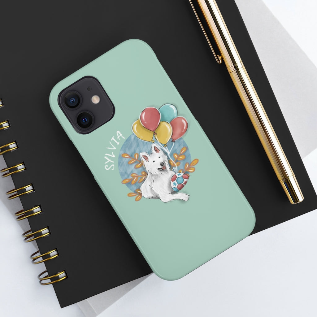 Custom Artistic Half-body Pet Tough Phone Case