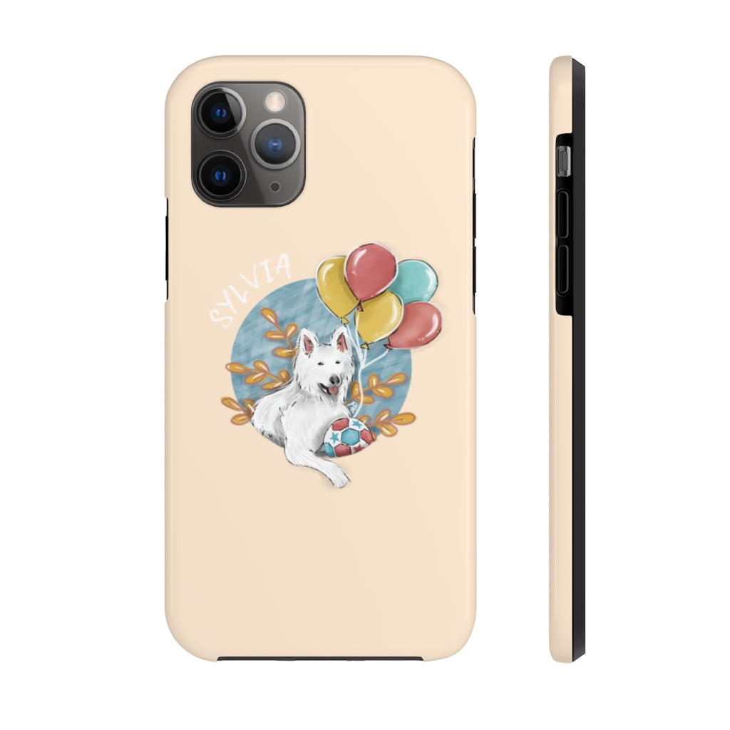 Custom Artistic Half-body Pet Tough Phone Case