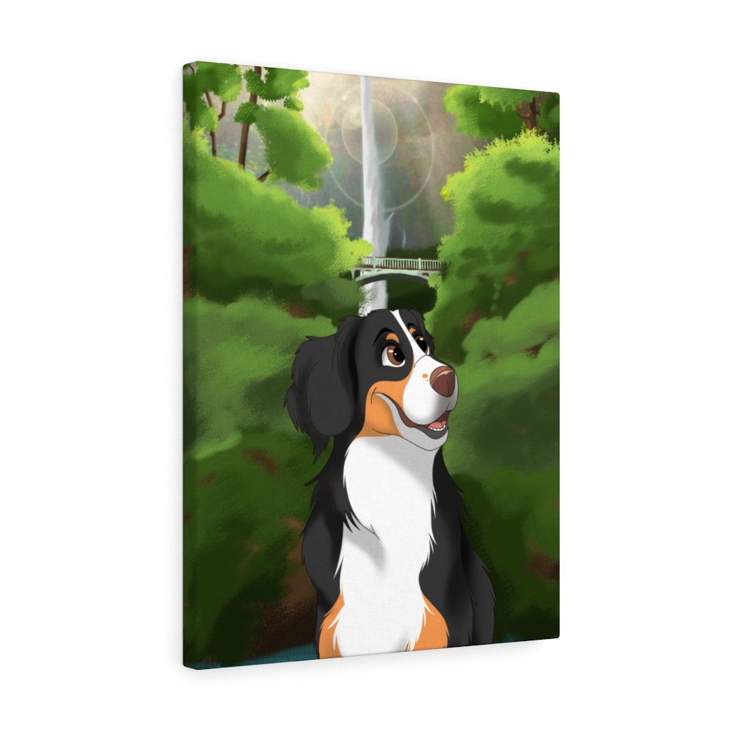 Hand-drawn Disney Style Pet Canvas (10 sizes)