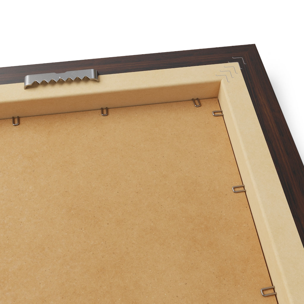 Framed Vertical Artistic Half-Body Poster (6 sizes)