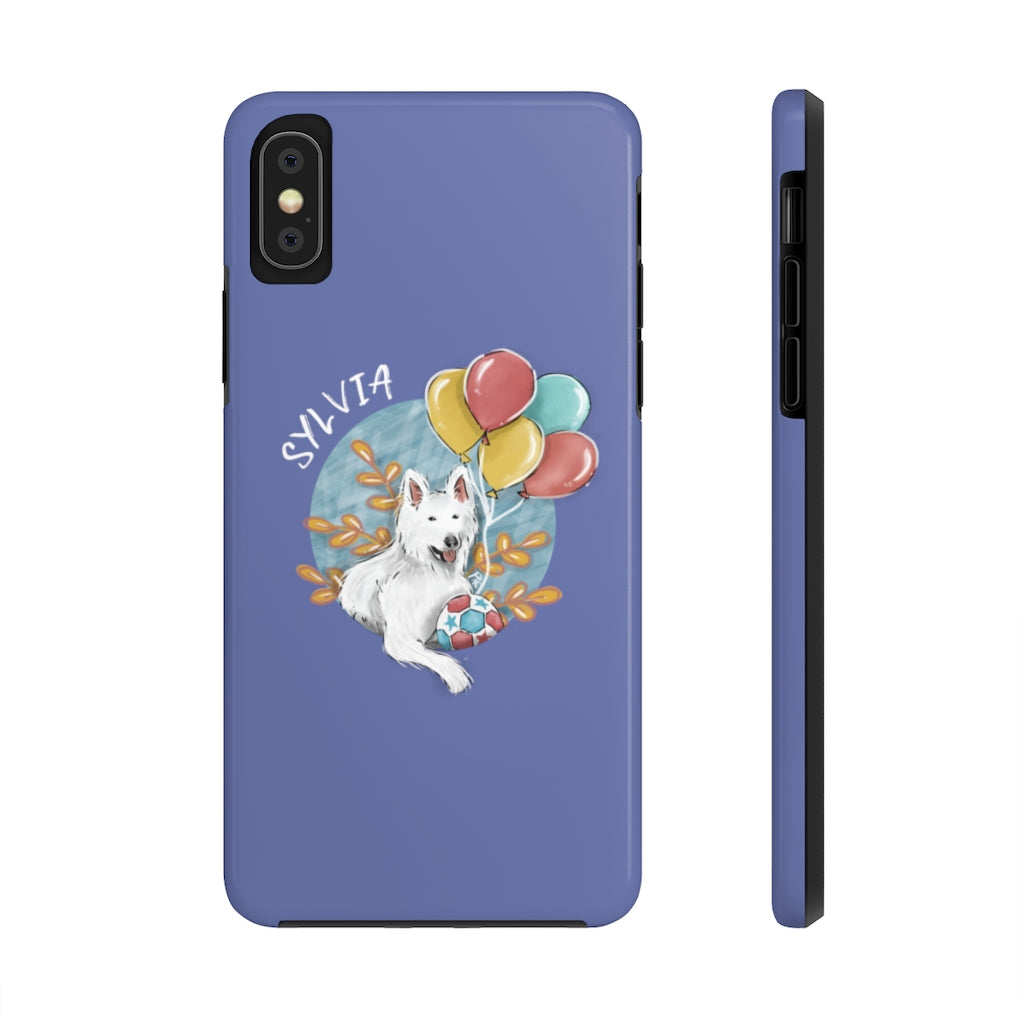 Custom Artistic Half-body Pet Tough Phone Case