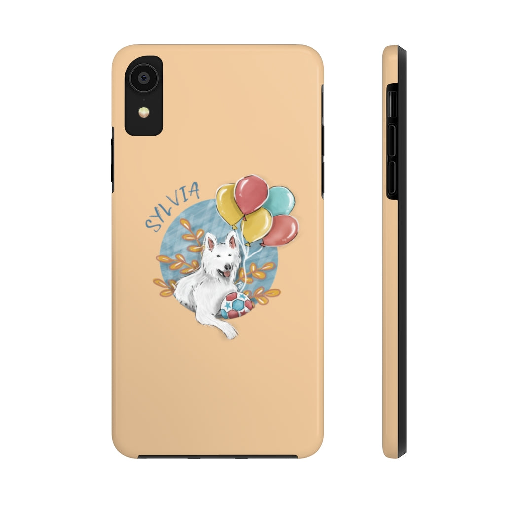 Custom Artistic Half-body Pet Tough Phone Case