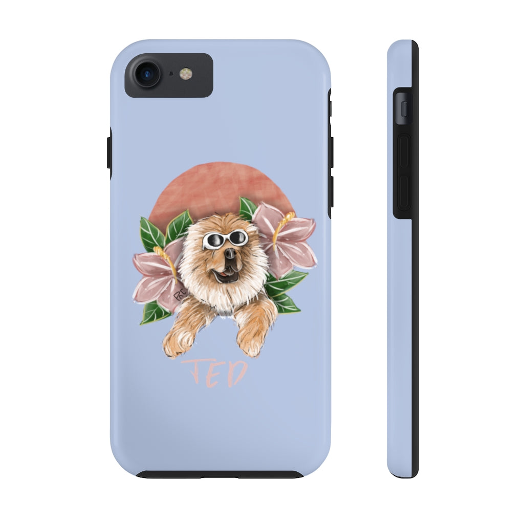 Custom Artistic Half-body Pet Tough Phone Case