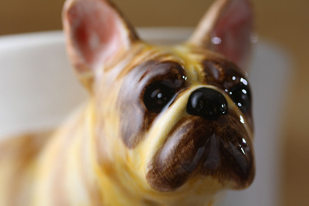Hand-painted 3D French Bulldog Mug 8.5oz