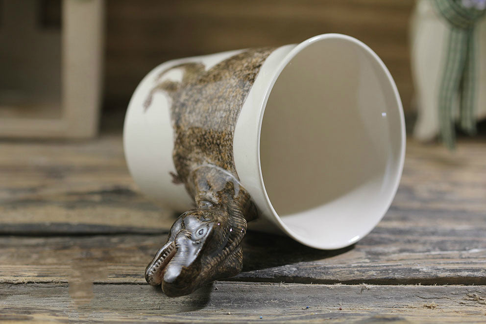 Hand-painted 3D Tyrannosaurus Mug 7oz