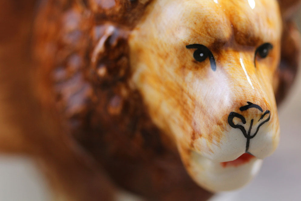 Hand-painted 3D Lion Mug 7oz