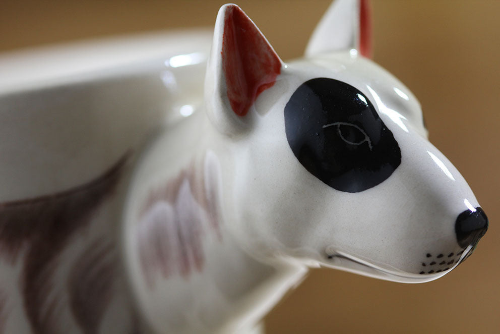 Hand-painted 3D Bull Terrier Mug 6.8oz