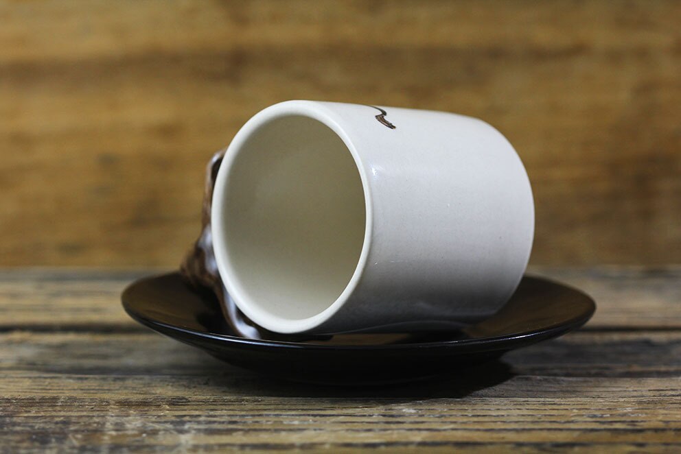 Hand-painted 3D Elephant Expresso Cup 3.4oz