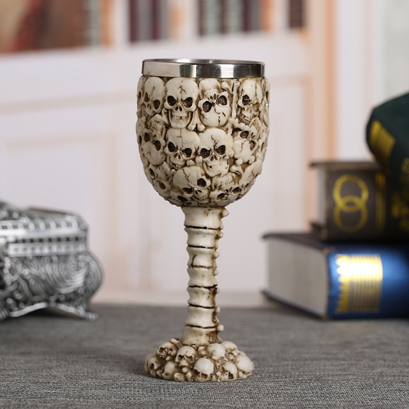 Hand-painted Viking Goblets 6.7oz