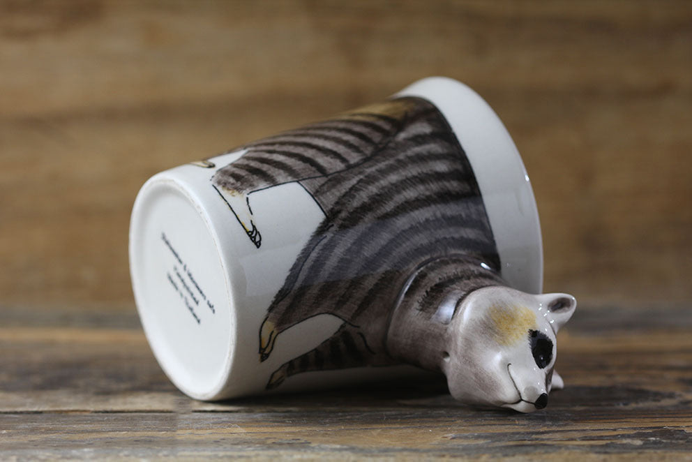 Hand-painted 3D Raccoon Mug 7oz