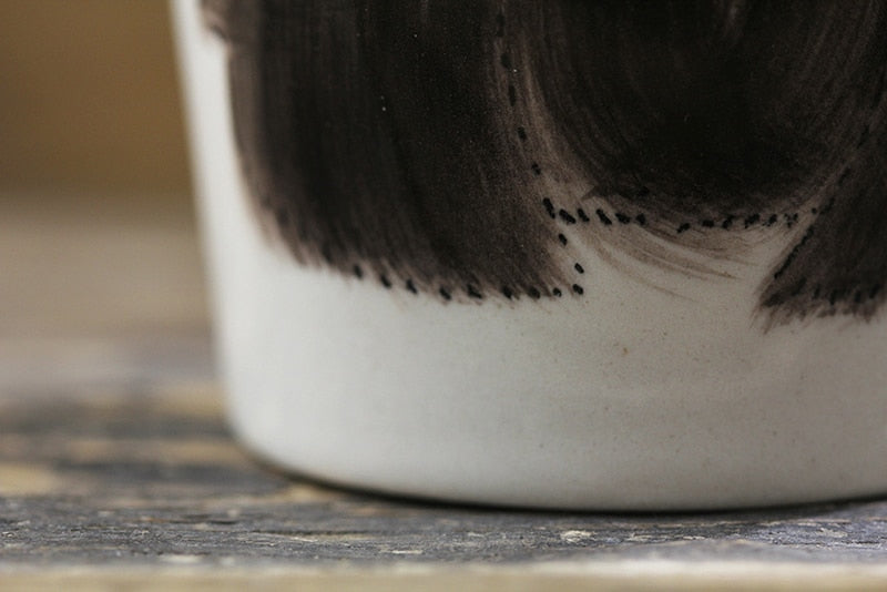 Hand-painted 3D Black Scottish Terrier Mug 8.8oz