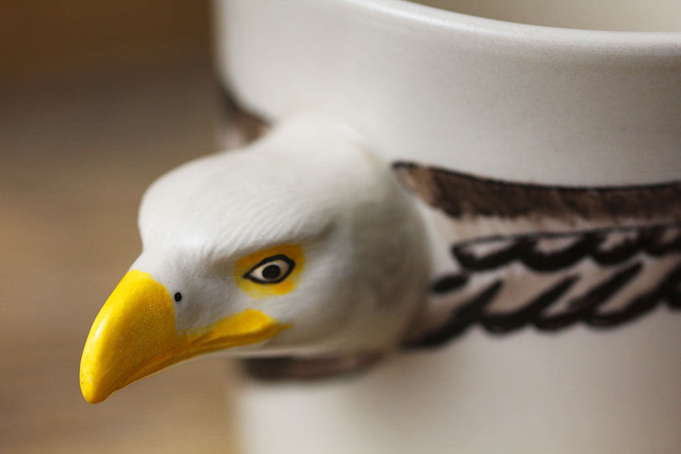 Hand-painted 3D Eagle Mug 7oz