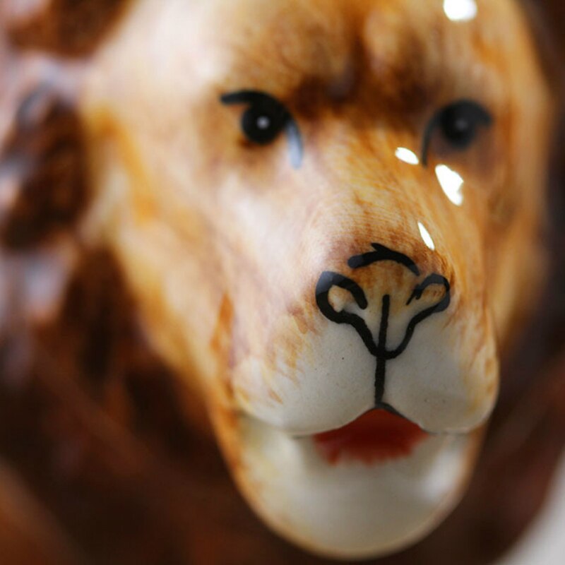 Hand-painted 3D Lion Mug 7oz