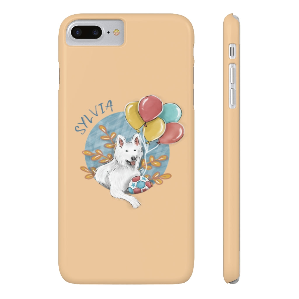 Custom Artistic Half-body Style Slim Pet Phone Case