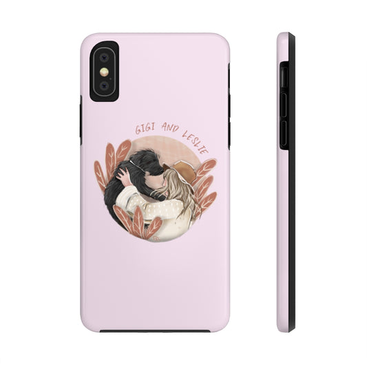 Custom Artistic Half-body Pet Tough Phone Case