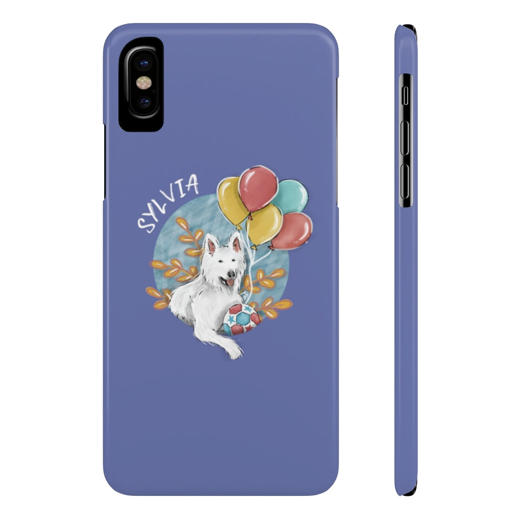 Custom Artistic Half-body Style Slim Pet Phone Case