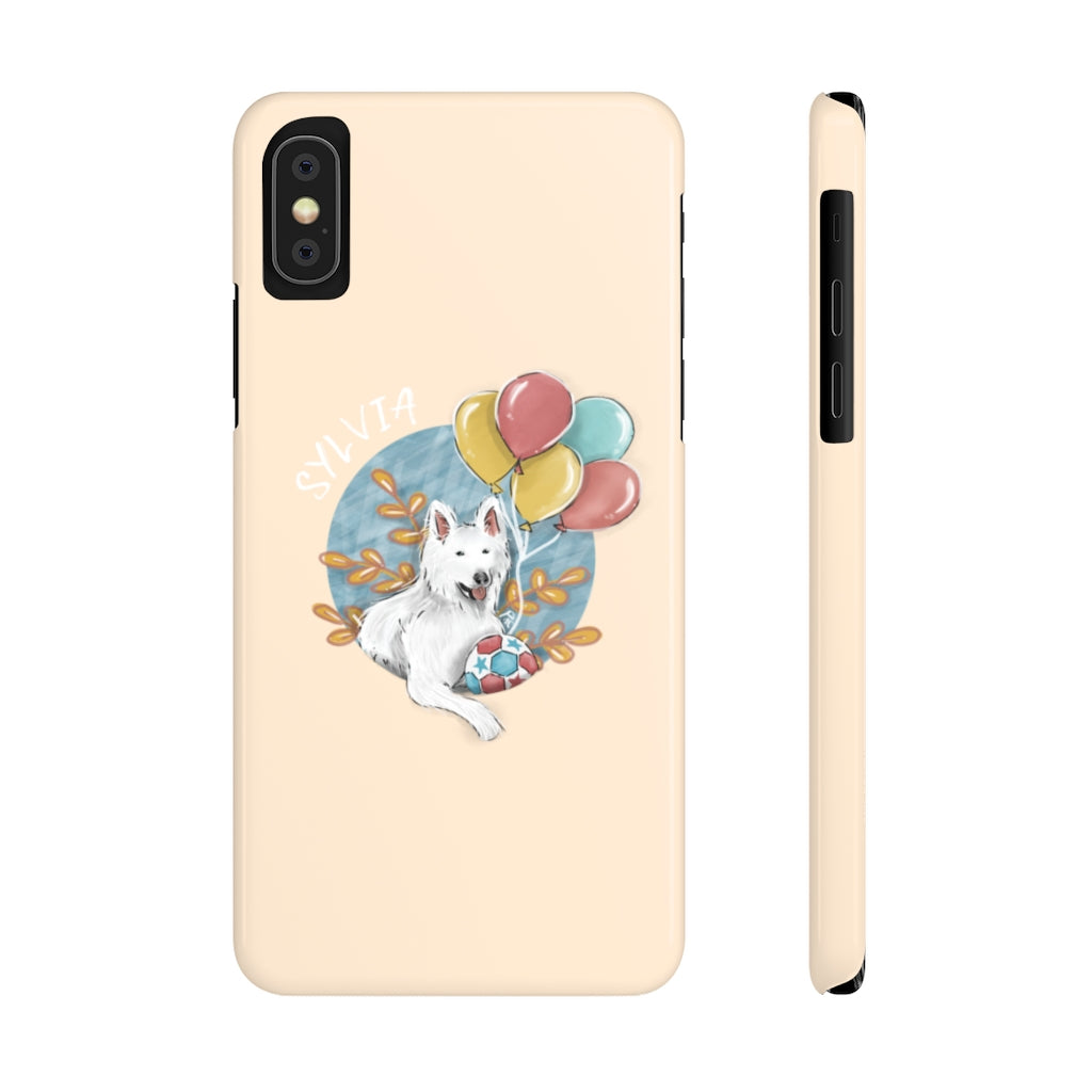 Custom Artistic Half-body Style Slim Pet Phone Case