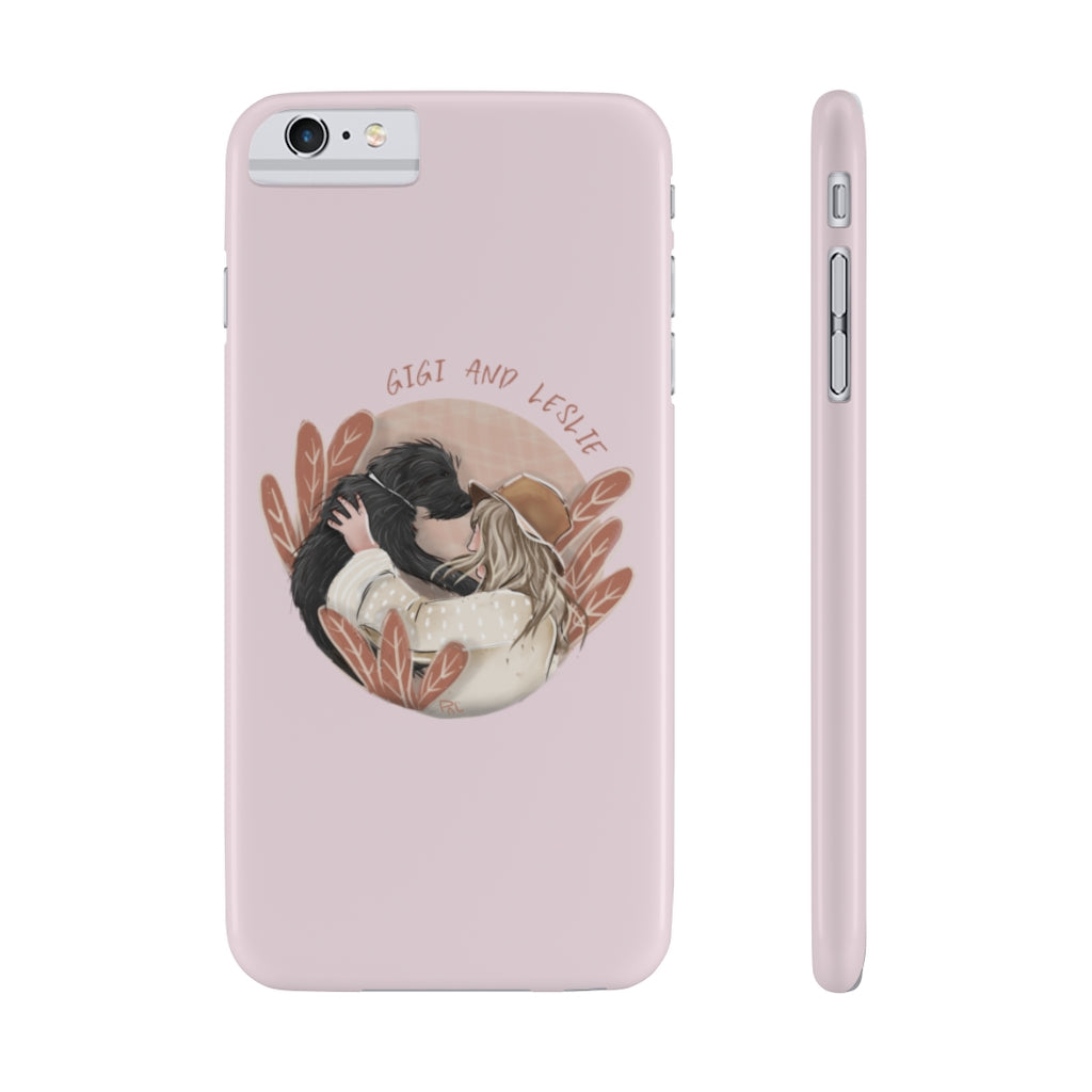 Custom Artistic Half-body Style Slim Pet Phone Case