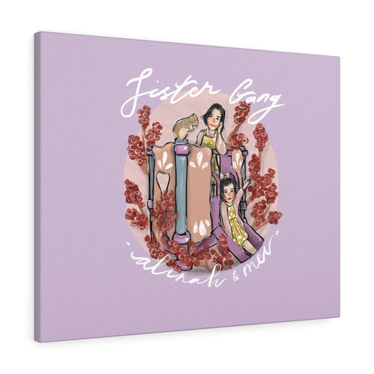 Custom Artistic Half-Body Pet Canvas (10 sizes)