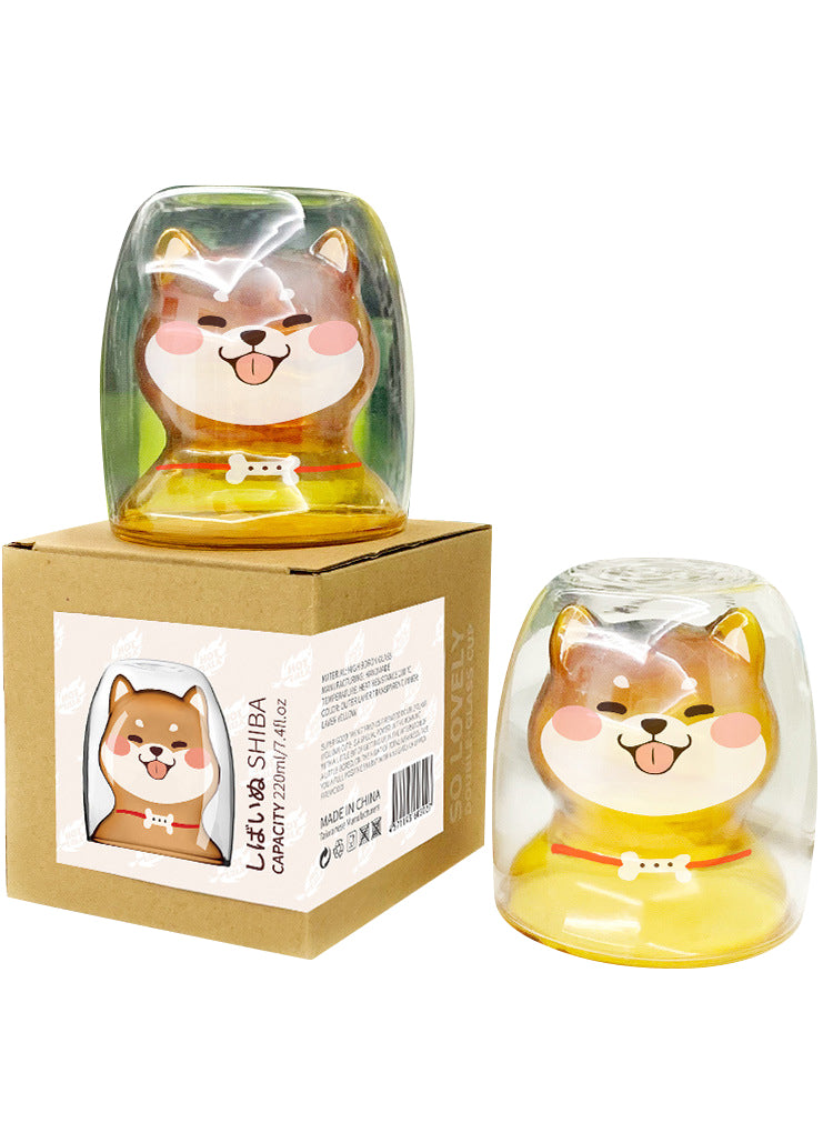 Shiba Inu Glass 6.8oz