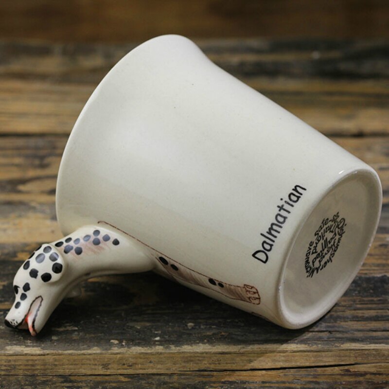 Hand-painted 3D Dalmatian Mug 8.8oz