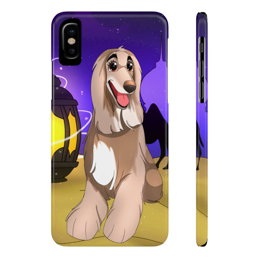 Custom Disney Style Pet Slim Phone Case