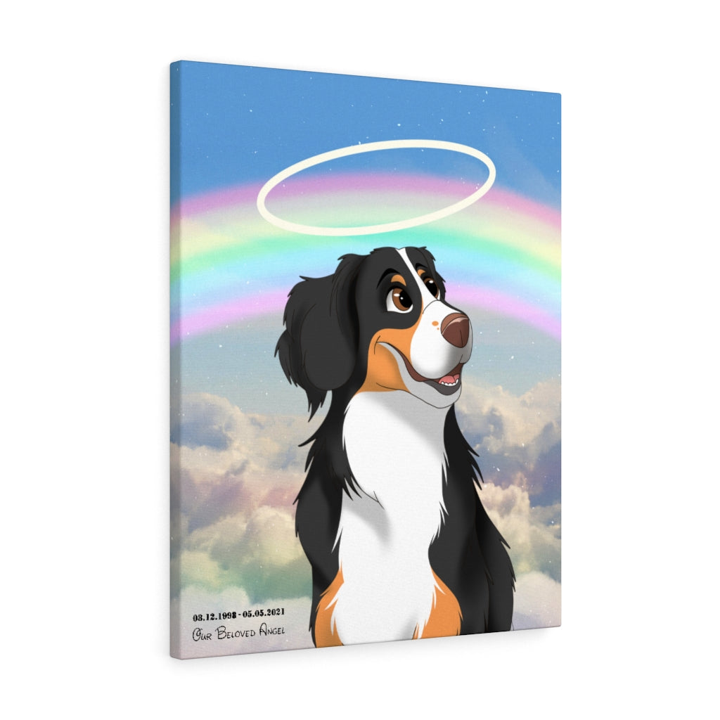 Hand-drawn Disney Style Pet Canvas (10 sizes)