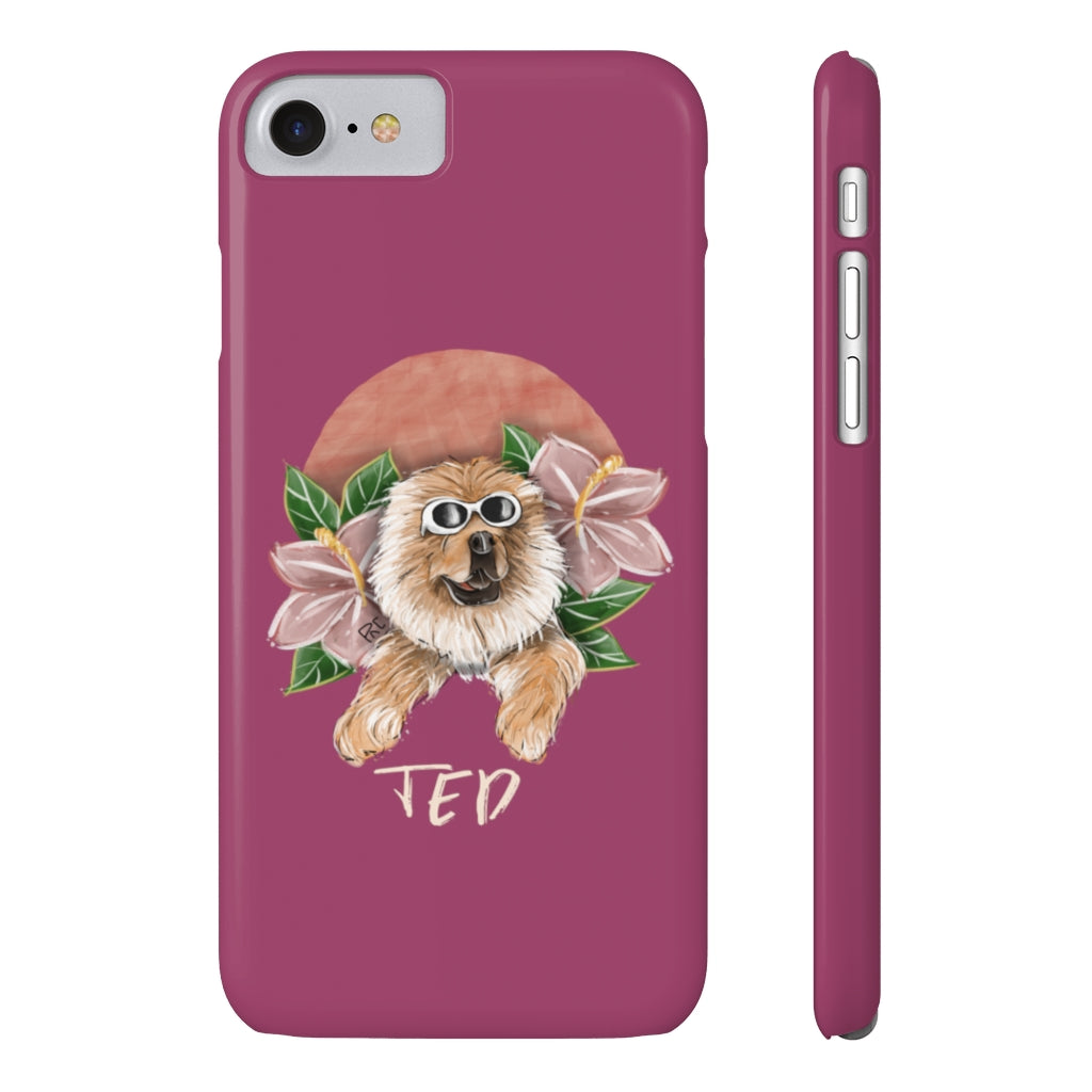 Custom Artistic Half-body Style Slim Pet Phone Case