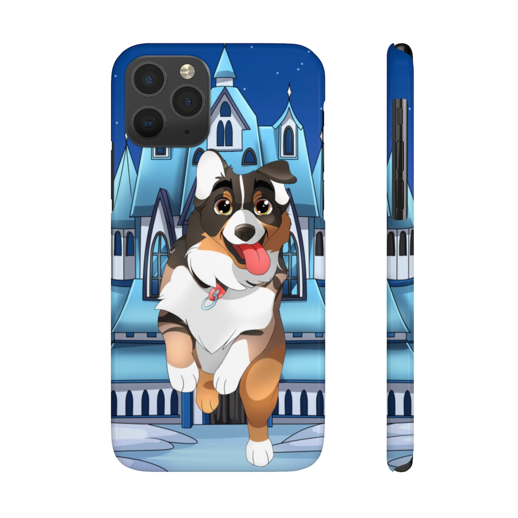 Custom Disney Style Pet Slim Phone Case