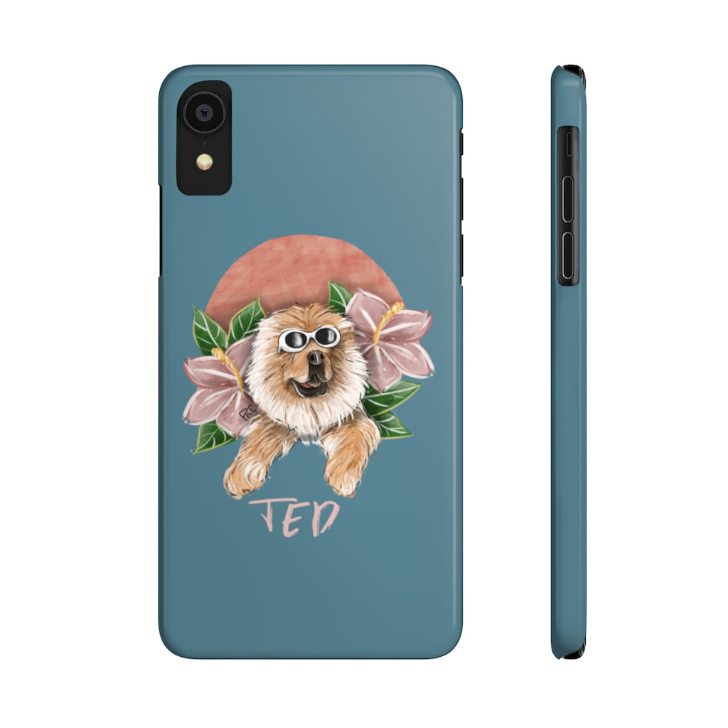 Custom Artistic Half-body Style Slim Pet Phone Case