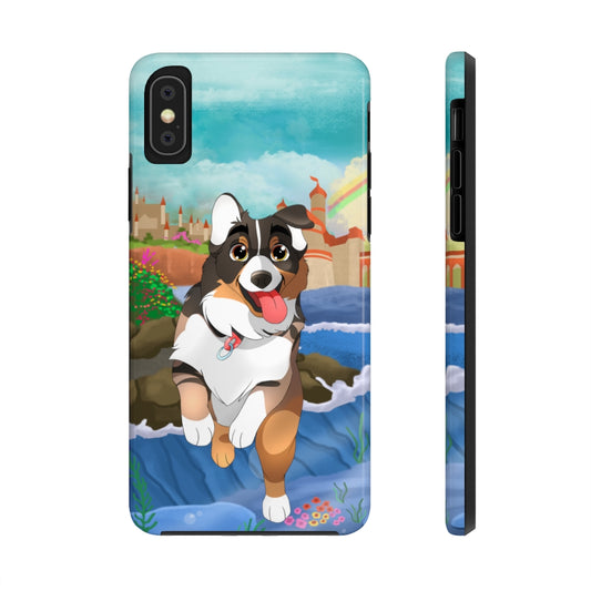 Custom Disney Style Pet Tough Phone Case