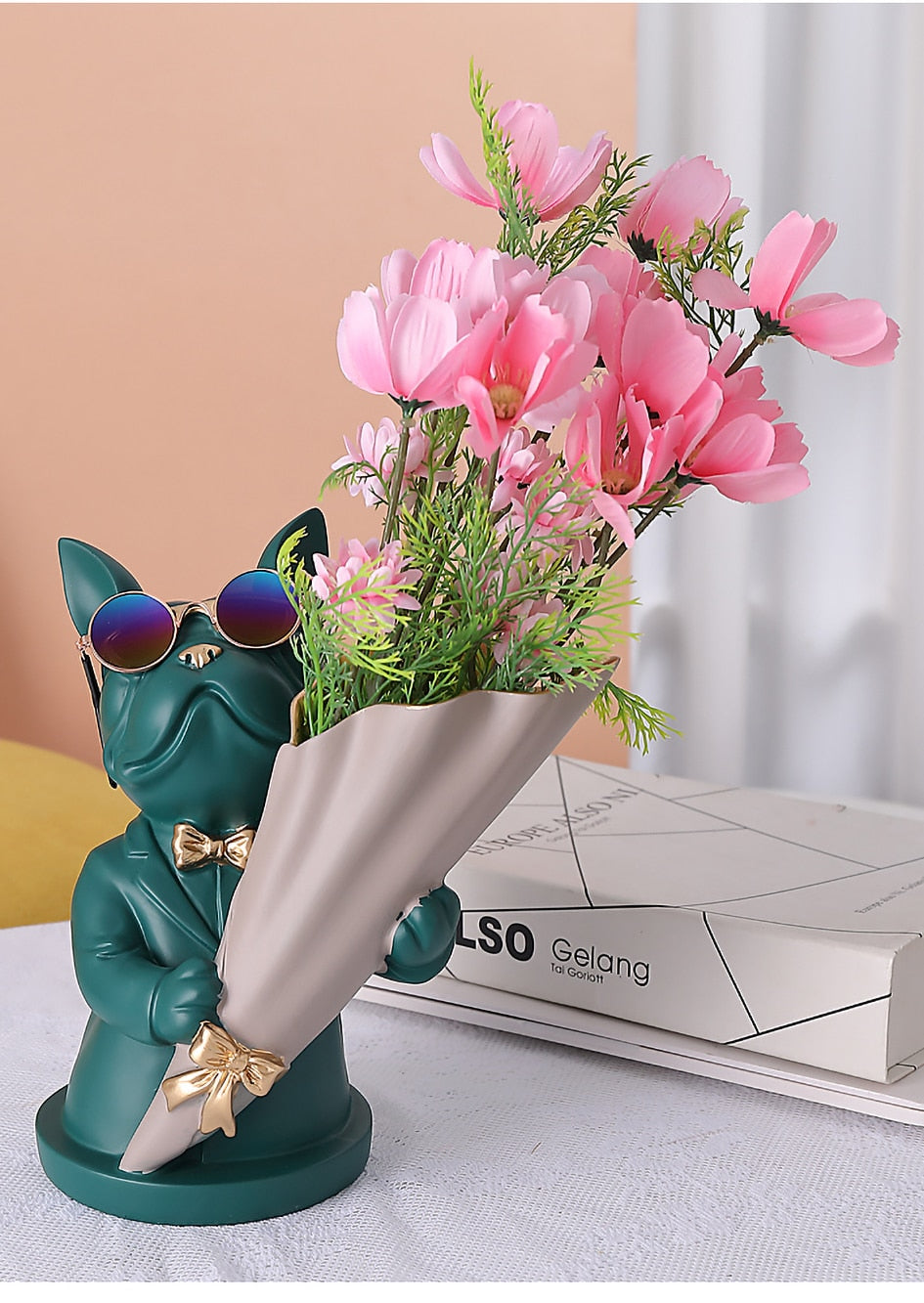 Frenchie Butler Vase – WAGS N COFFEE