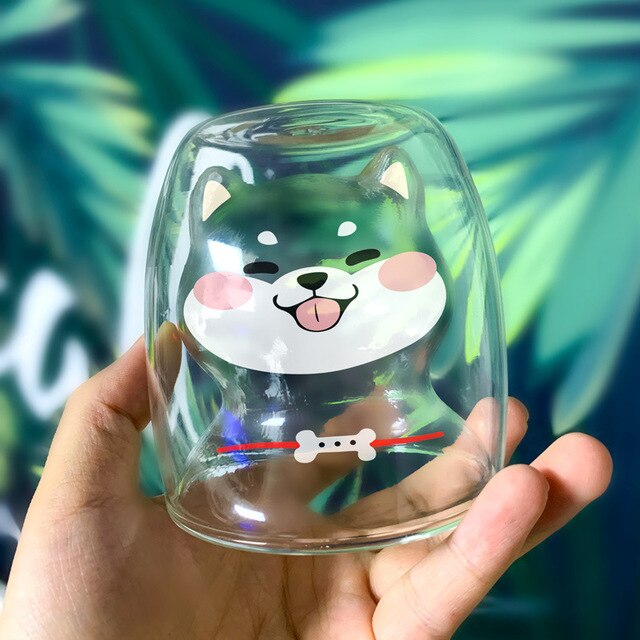 Shiba Inu Glass 6.8oz