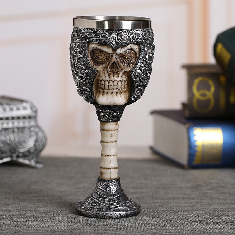 Hand-painted Viking Goblets 6.7oz